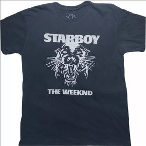 The Weekend StarBoy Panther  Shirt Medium